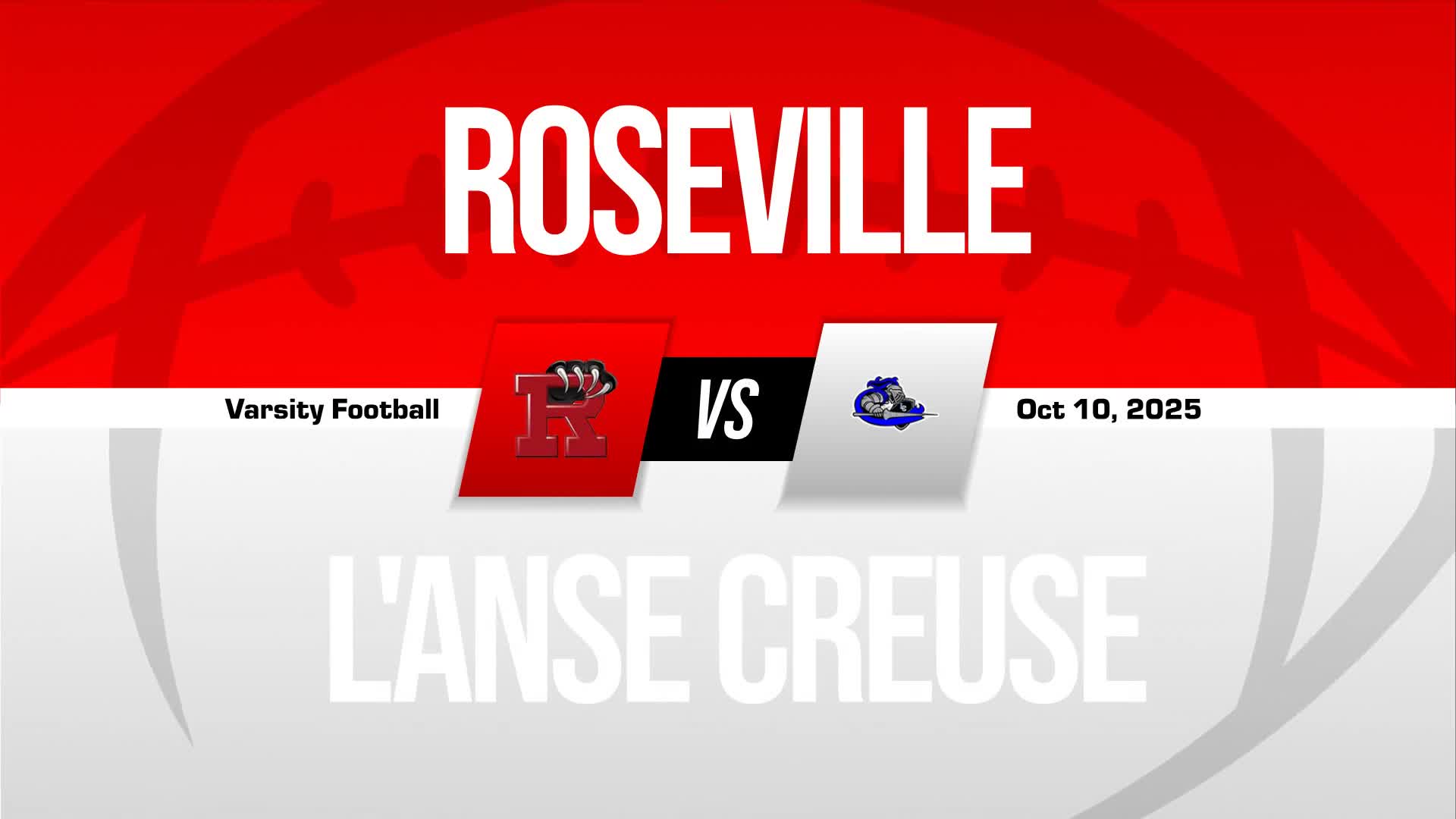 Football Game Preview: L'Anse Creuse Lancers vs. Chippewa Valley Big Reds + How To Watch