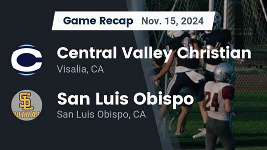 Football Recap: Friday's  Loss Ends San Luis Obispo's Winning Streak