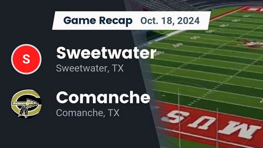 Football Recap: Comanche's Higher State Rank on Full Display  on
