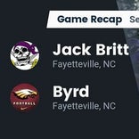 Football Game Preview: Jack Britt Buccaneers vs. Gray&#39;s Creek Bears