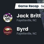 Jack Britt vs. Gray&#39;s Creek