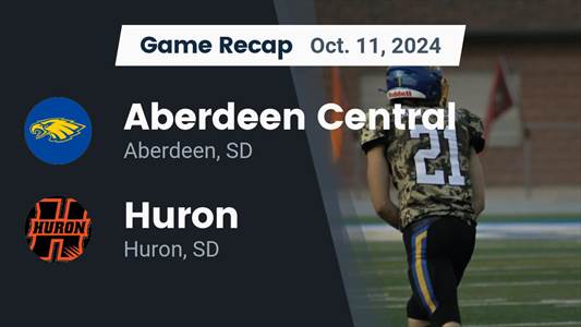 Football Recap: Huron Snaps Six-Game Streak of Losses on the Roa