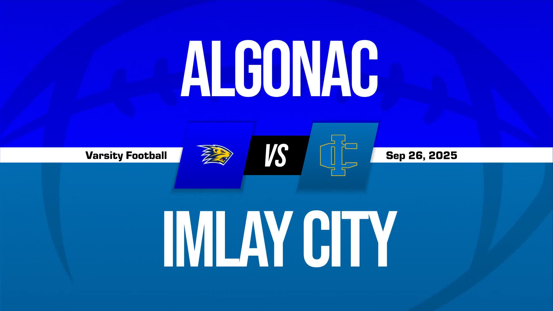 Football Recap: Algonac Comes Up Short + How To Watch