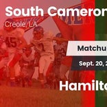 Football Game Recap: South Cameron vs. Hamilton Christian