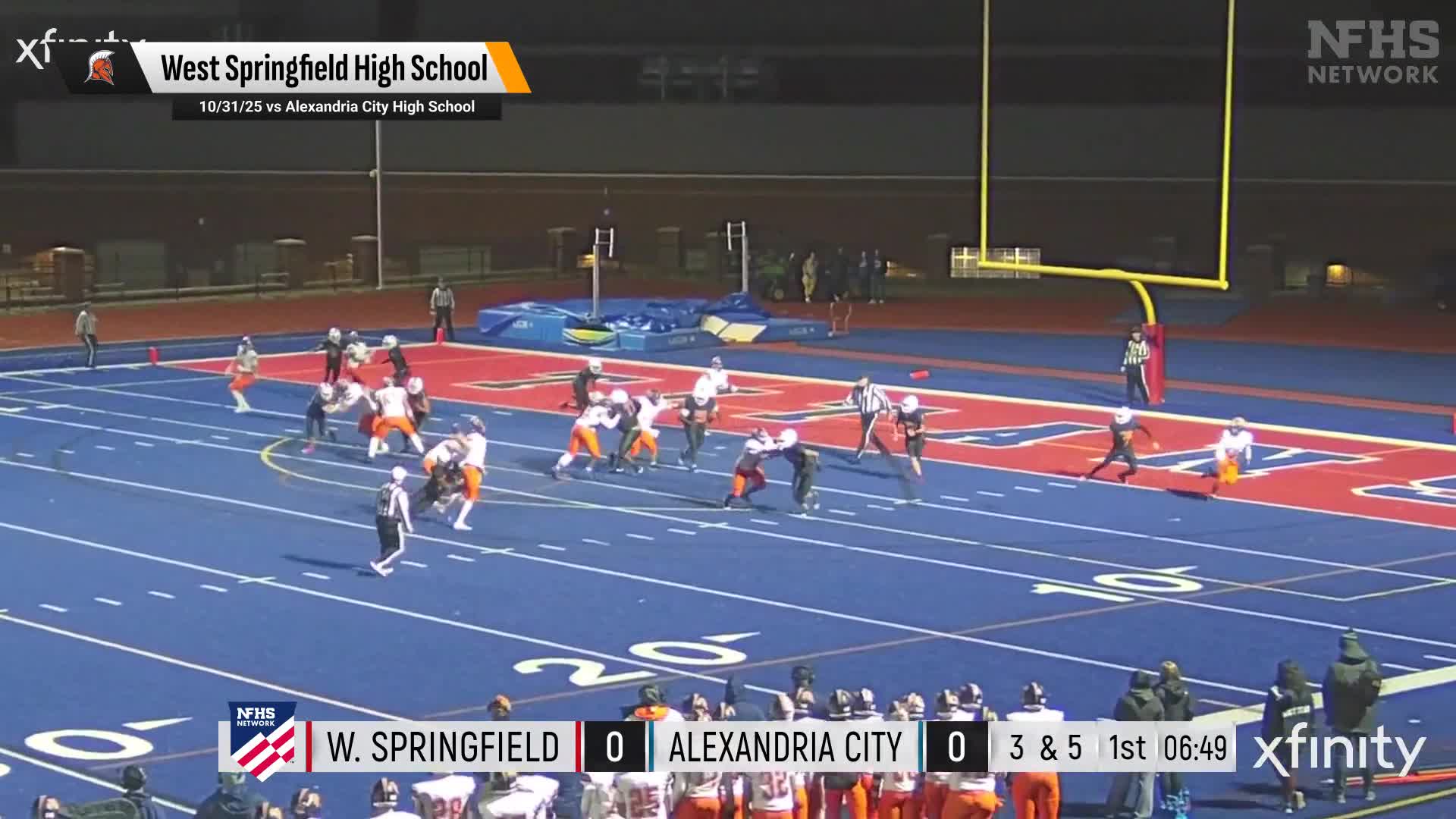 Football Recap: West Springfield's  Win  on Friday Extends Winning Streak to Eight + How To Watch