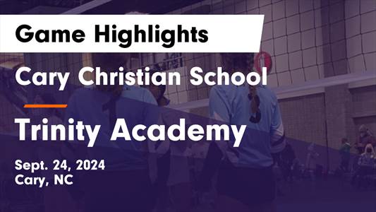 Volleyball Game Preview: Cary Christian Knights vs. GRACE Christ