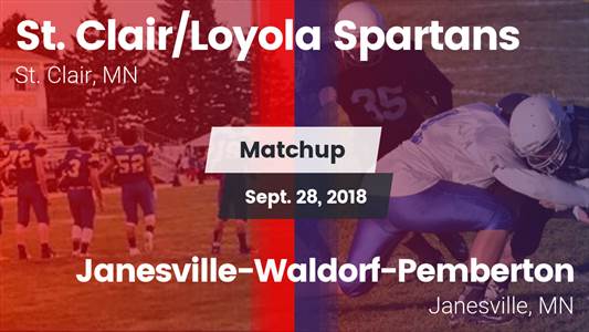 Football Game Recap: Janesville-Waldorf-Pemberton vs. St. Clair