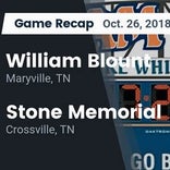 Football Game Recap: Stone Memorial vs. Marshall County