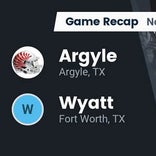 Football Game Preview: Wyatt Chaparrals vs. Argyle Eagles