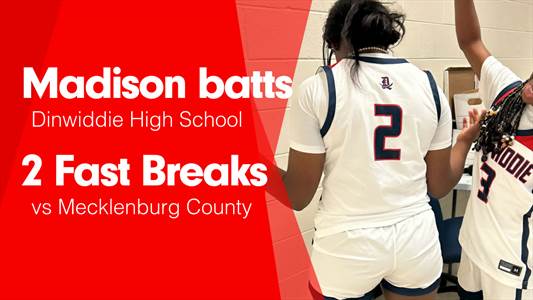 Basketball Recap: Madison Batts' Big Game Can't Quite Lead Dinwiddie over Hopewell