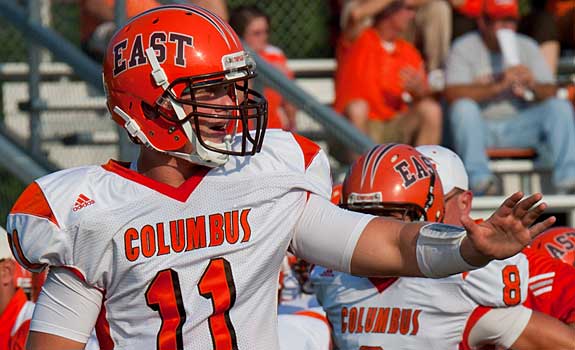 Gunner Kiel committed to both Indiana and LSU before enrolling early at Notre Dame.