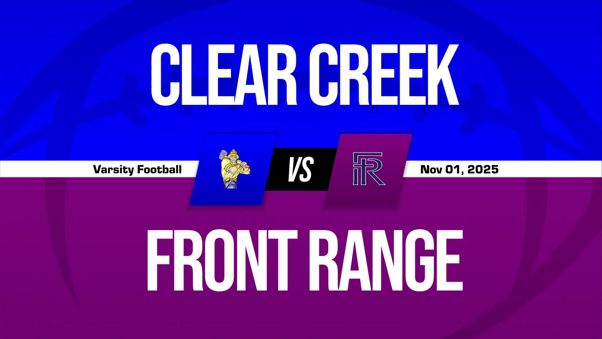 Football Recap: Clear Creek's Undefeated Season over After Ten Games
