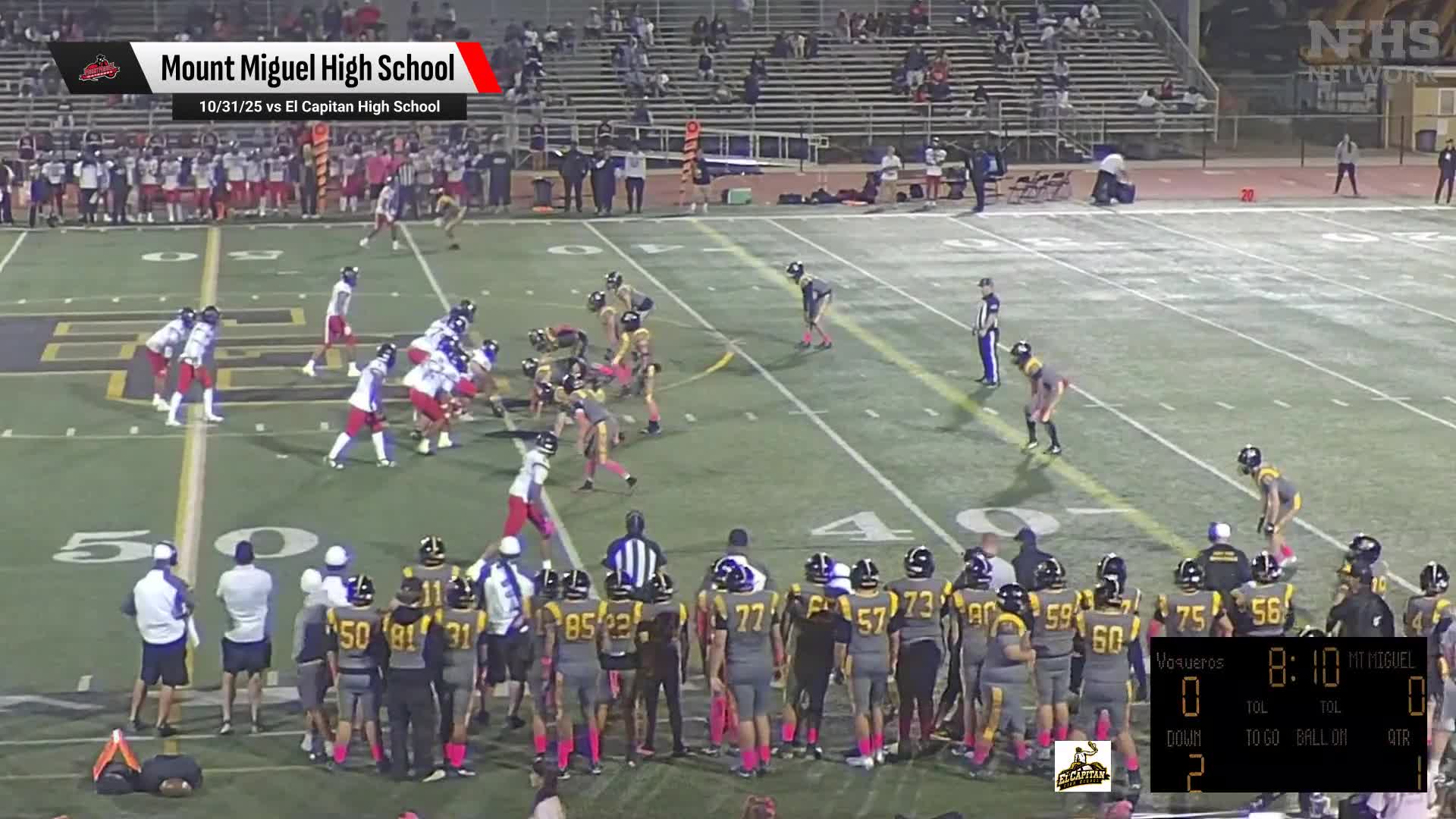 Football Recap: Oceanside's Winning Streak Snapped at Five Games + How To Watch