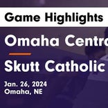 Omaha Central piles up the points against Omaha North