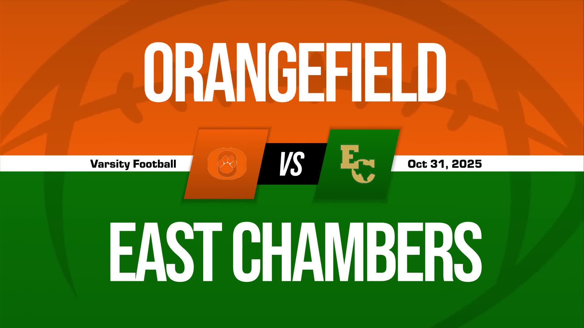 Football Game Preview: East Chambers Buccaneers vs. Westwood Panthers + How To Watch