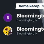 Football Game Recap: Bloomington North Cougars vs. Bloomington South Panthers