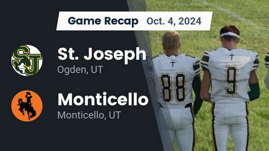 Football Game Preview: St. Joseph Jayhawks vs. Water Canyon Wild