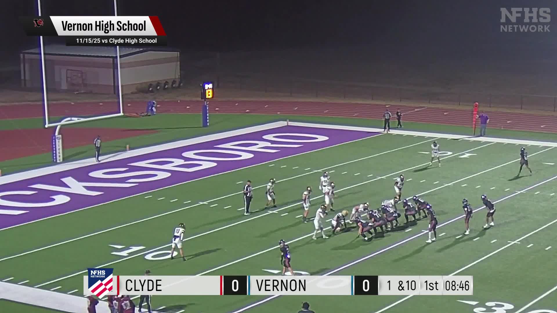 Football Recap: Denver City's Luck Takes a Turn for the Worse  on Thursday + How To Watch