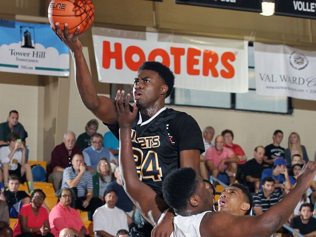 Star senior Jaylen Brown hopes to finish his career by giving Wheeler a sixth state title under head coach Doug Lipscomb.