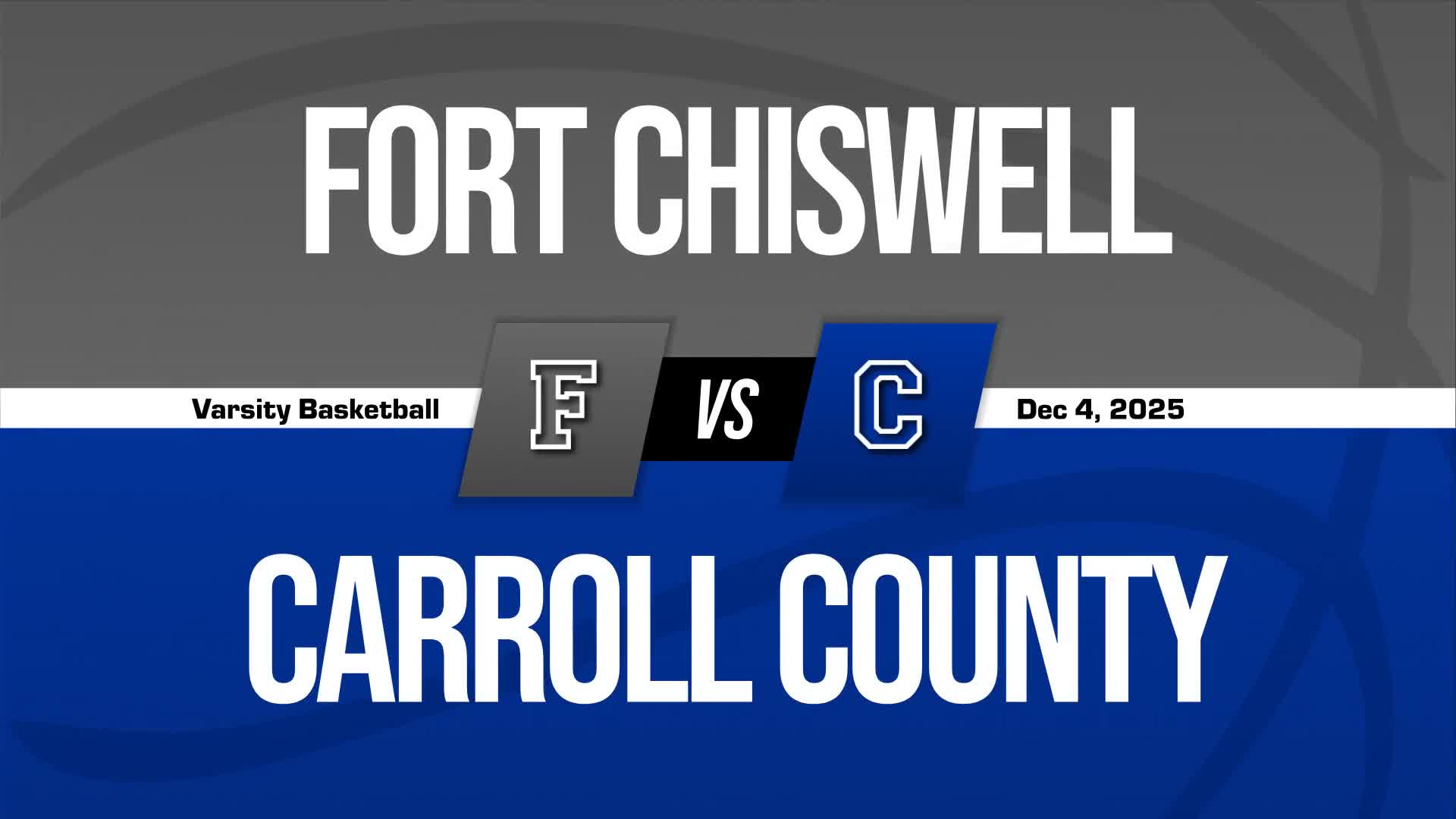 Basketball Recap: Carroll County Gets the Win + How To Watch