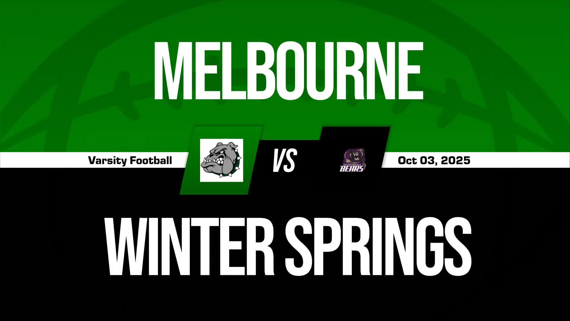 Football Recap: Melbourne Takes a Loss