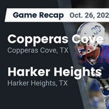 Football Game Recap: Copperas Cove Bulldawgs vs. Harker Heights Knights