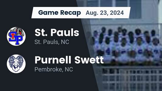 Football Recap: Purnell Swett Skates Past Fairmont with Ease