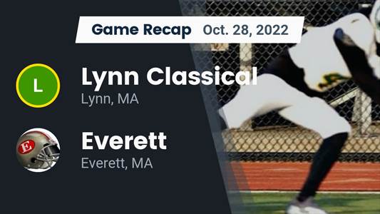 Football Game Preview: Lynn Classical Rams vs. Revere Patriots