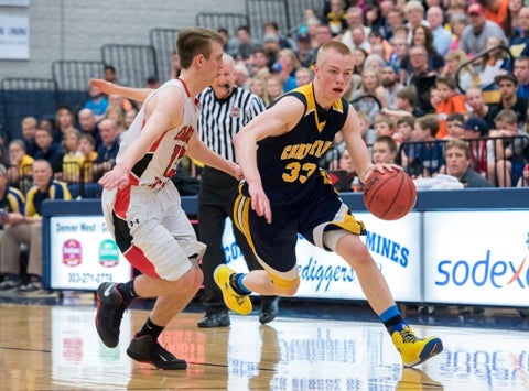 Colorado Springs Christian junior Justin Engesser, right, is one of the leaders for the defending Class 3A state champions. The Lions are in a tight race in the Tri-Peaks League.