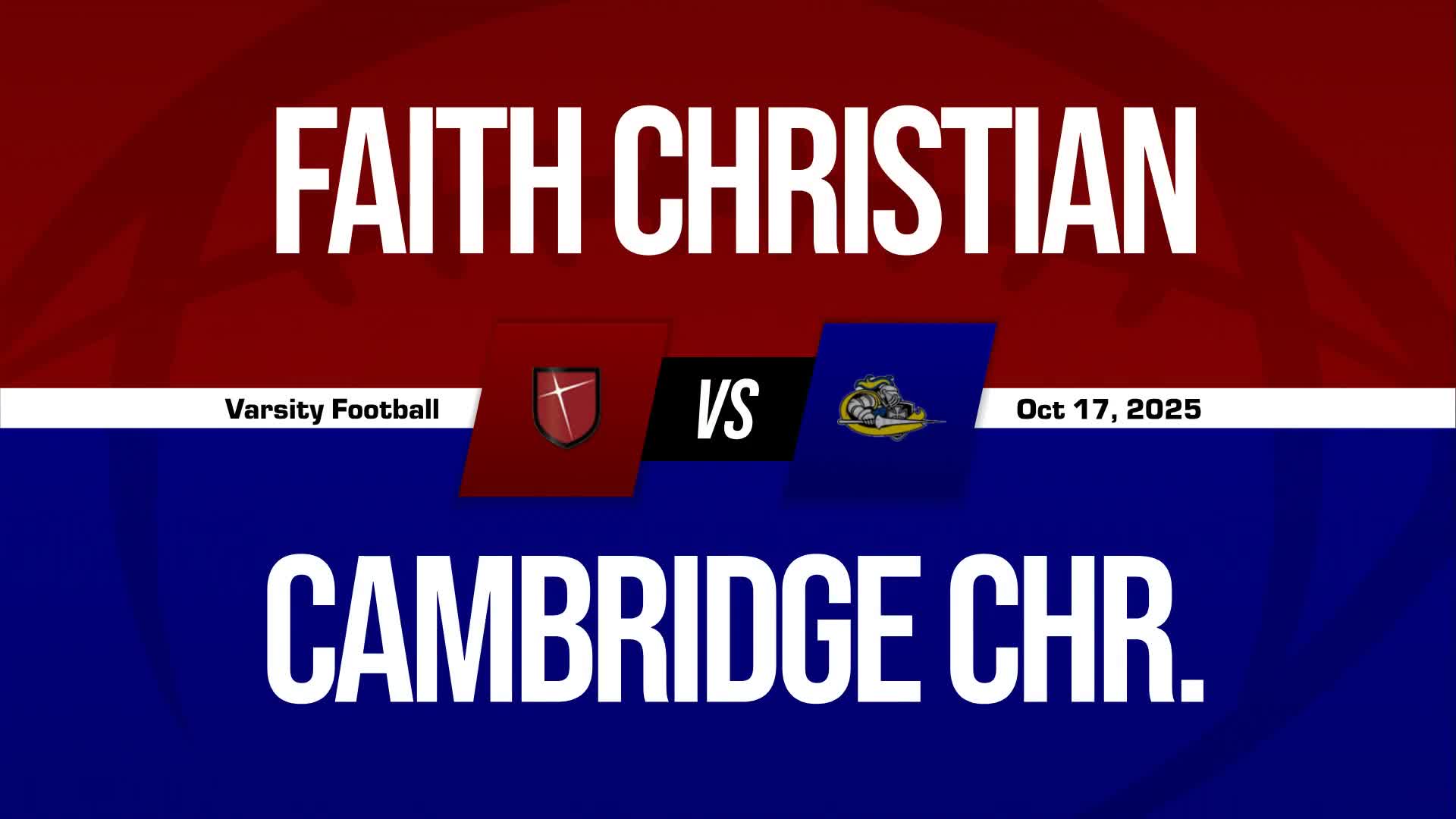 Football Recap: Faith Christian Falls Short of Windermere Prep in the Playoffs + How To Watch