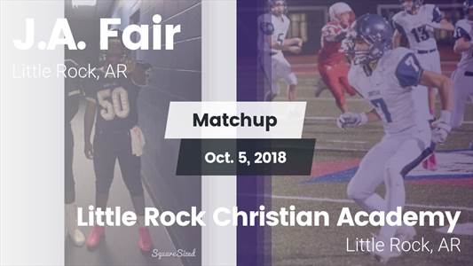 Football Game Recap: Fair vs. Little Rock Christian Academy