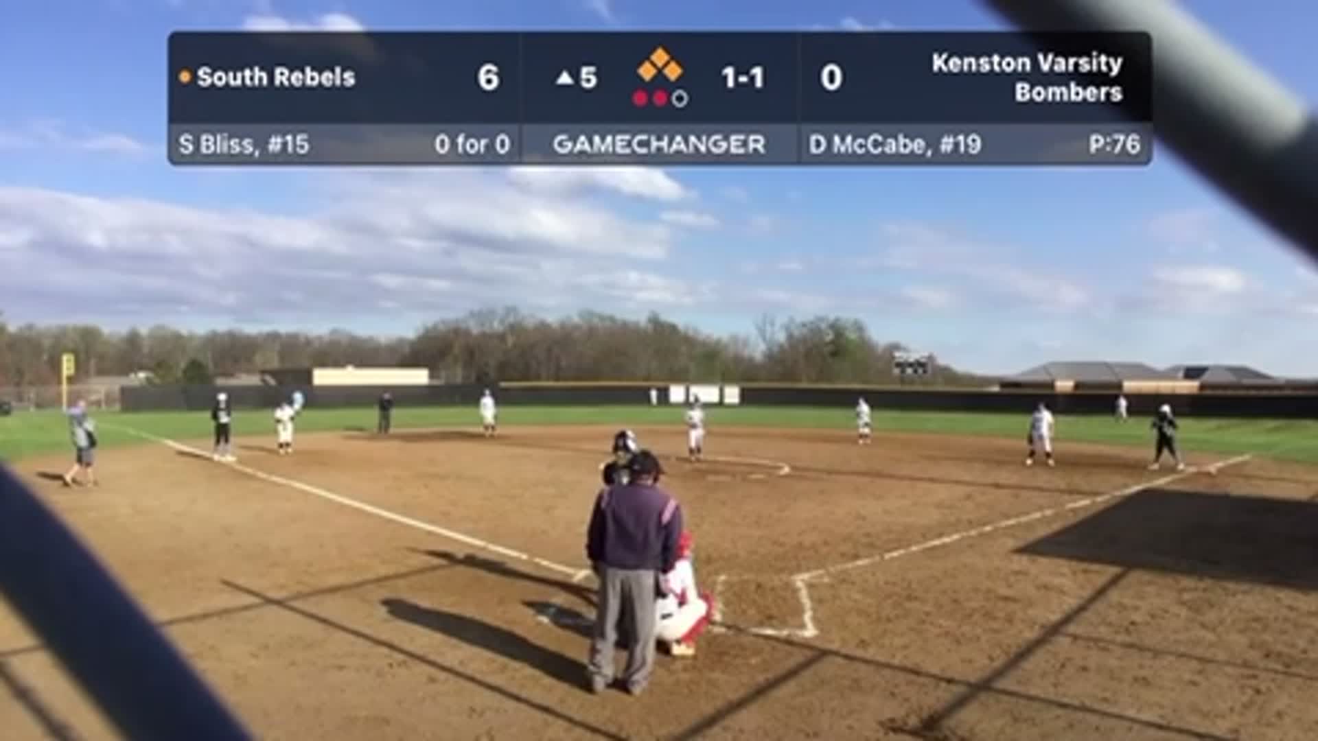 Softball Recap: South Snaps Four-Game Streak of Losses on the Road