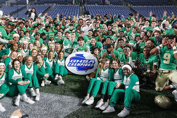 Buford won its first state title in 1978 and celebrated its 14th last December.