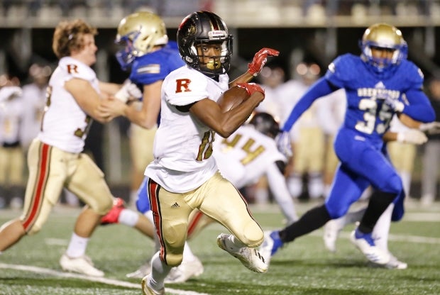 Andrew Mason's seven touchdown receptions Friday night were one shy of the national record.