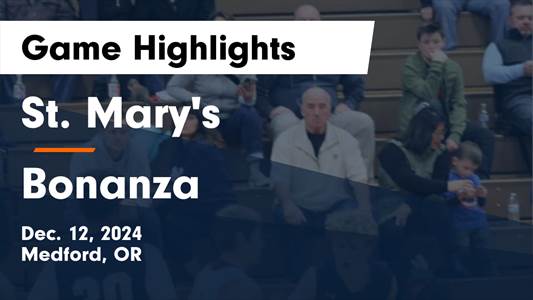 Basketball Recap: St. Mary's Beats Coquille for Their Third Stra