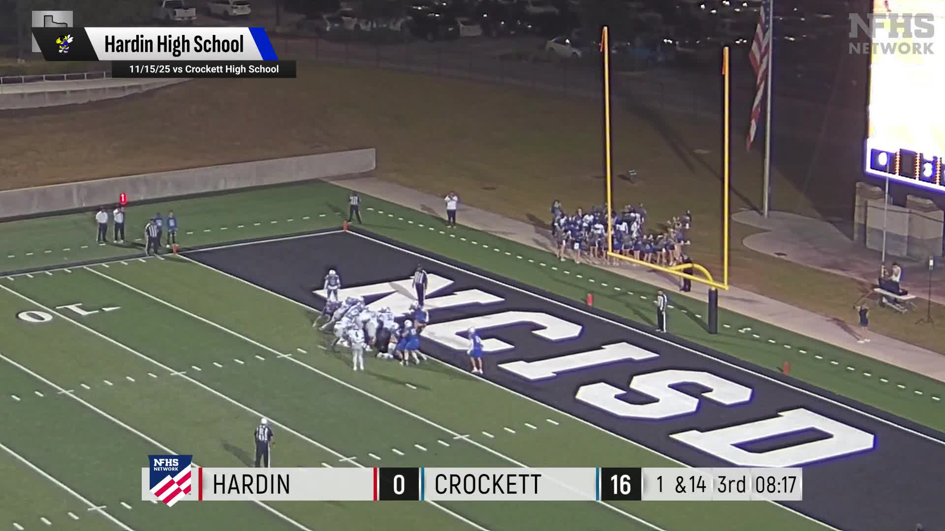 Football Recap: Hardin Takes a Tough Playoff Loss