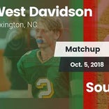 Football Game Recap: South Rowan vs. West Davidson
