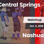 Football Game Recap: Nashua-Plainfield vs. Central Springs