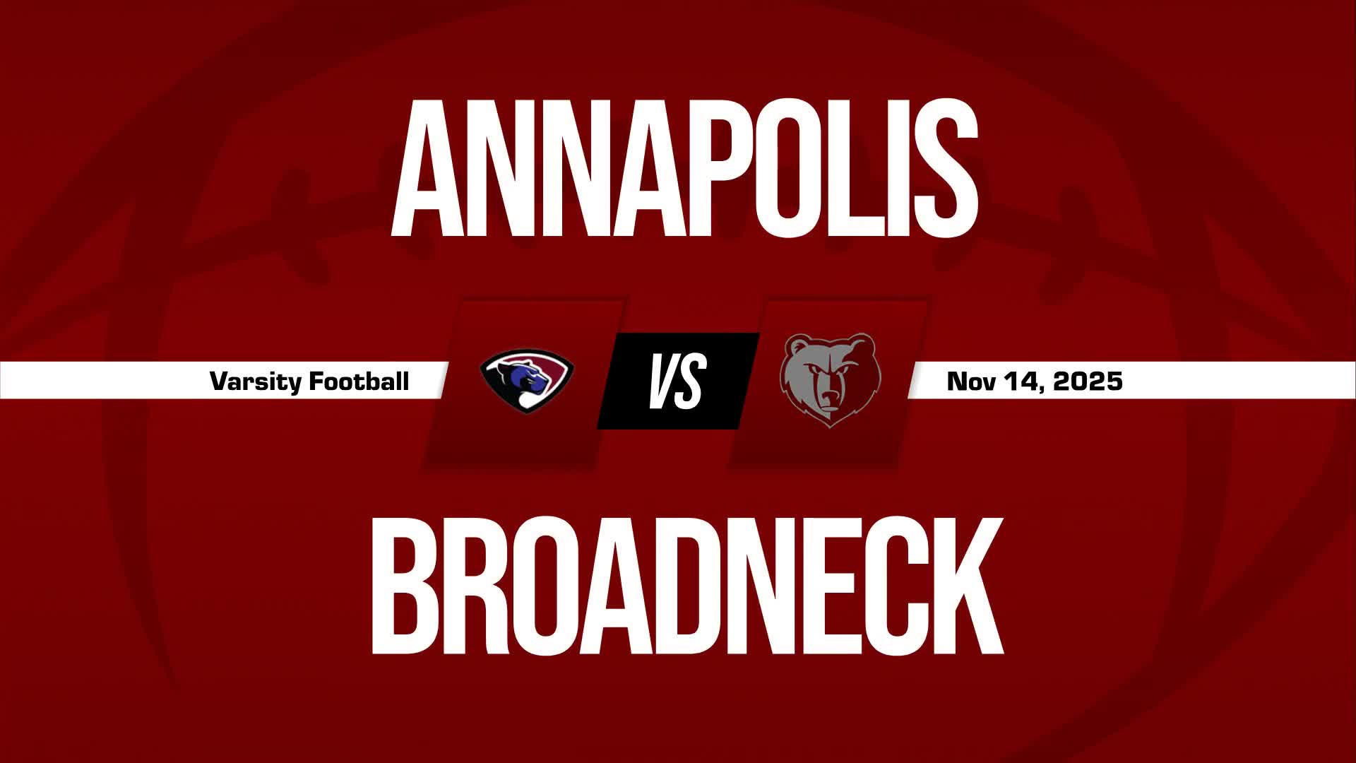 Football Game Preview: Broadneck Bruins vs. Paint Branch Panthers