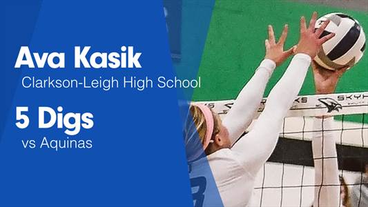 Ava Kasik Game Report: @ Lyons-Decatur Northeast