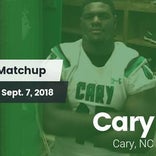 Football Game Recap: Cary vs. Apex