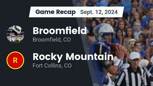Football Recap: Broomfield Extends Home Winning Streak to Nine