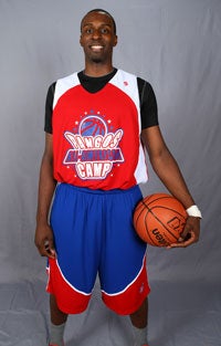 Muhammad at last summer's Pangos All-American Camp.