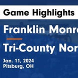Basketball Game Recap: Franklin Monroe Jets vs. Tri-County North Panthers