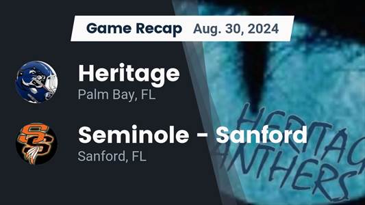 Football Recap: Heritage Comes Up Short