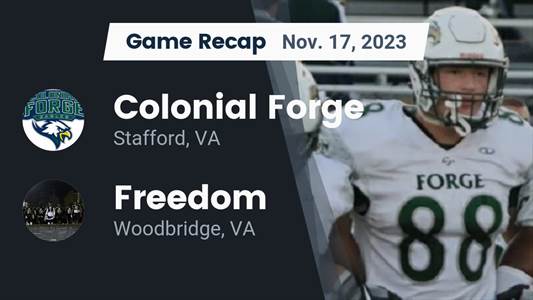 Freedom skates past Colonial Forge with ease