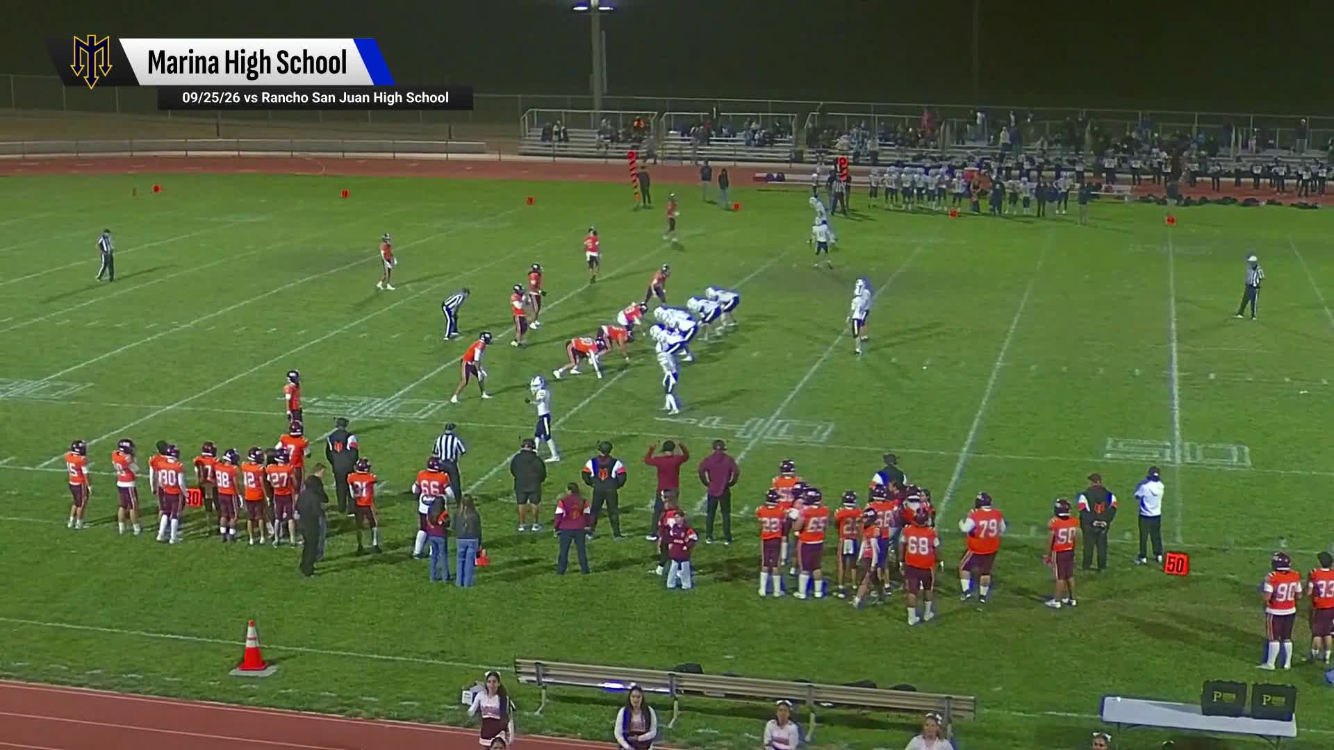 Football Recap: Marina Picks Up Third Consecutive  Victory