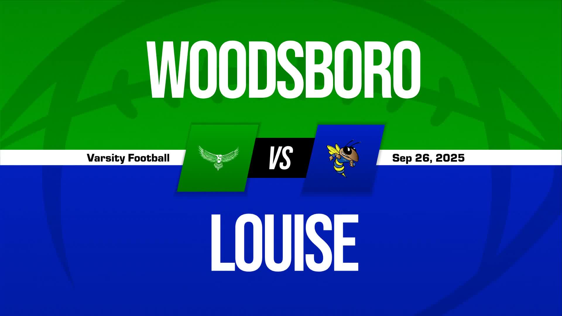 Football Game Preview: Woodsboro Eagles vs. Falls City Beavers + How To Watch
