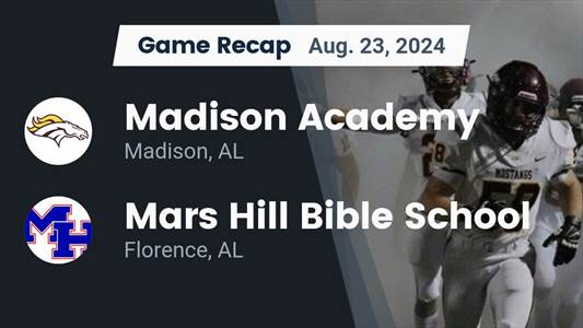 Football Game Preview: Madison Academy on Home-Turf