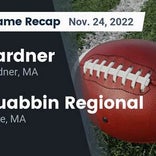 Football Game Preview: Quabbin Regional Panthers vs. Gardner Wildcats